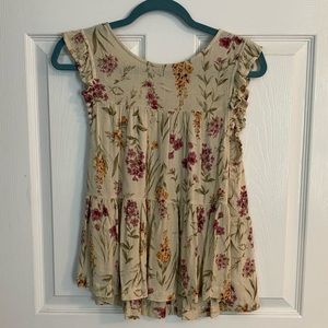 American Eagle floral top